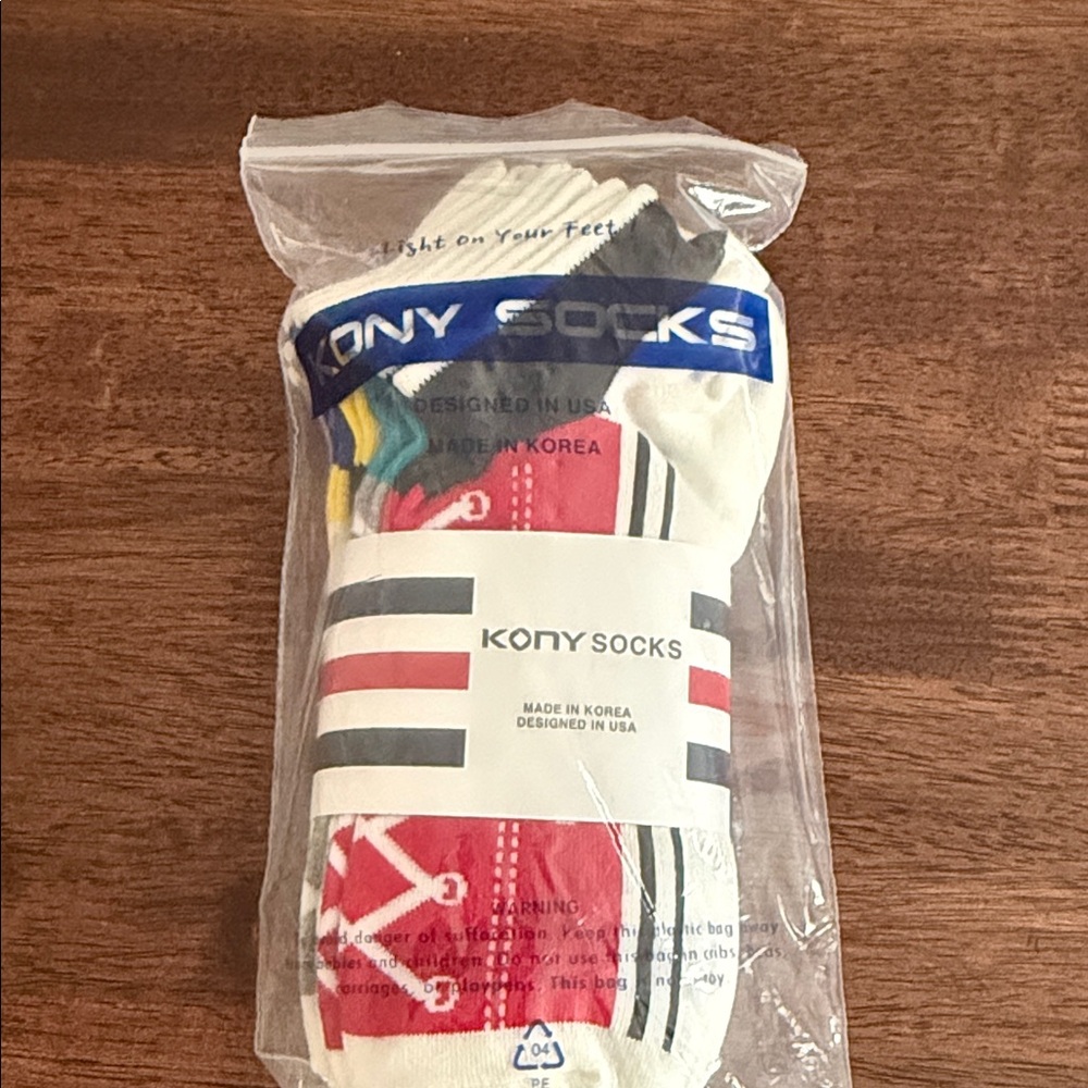 Kony 5 pack low cut sneaker ankle socks